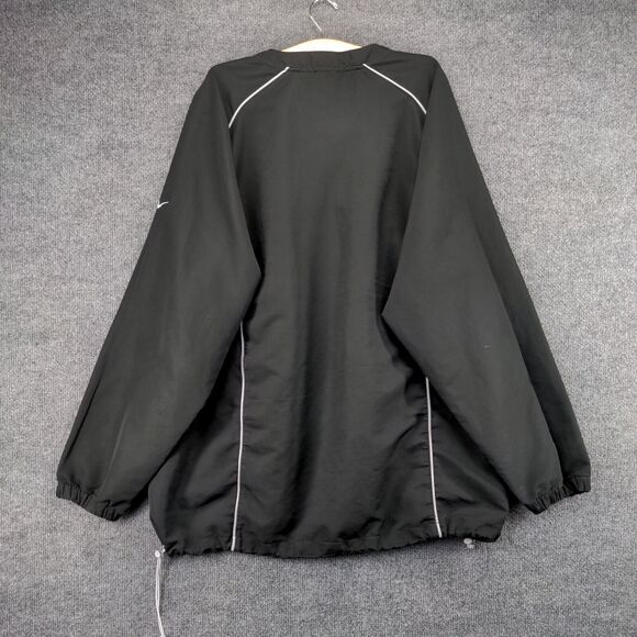 Nike Team Kankakee Golf Jacket Men's XL Long Sleeve Black 1/4 Zip Polyester - Picture 6 of 15